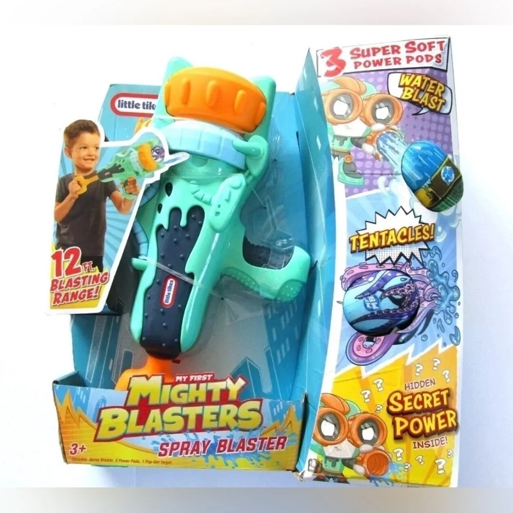 Little Tikes My First Mighty Blasters Spray Blaster New In Factory Case Lot